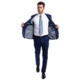 thumbnail image 3 of Men's Skinny-Fit 2pc Suit w/ Peak Lapel, 3 of 4