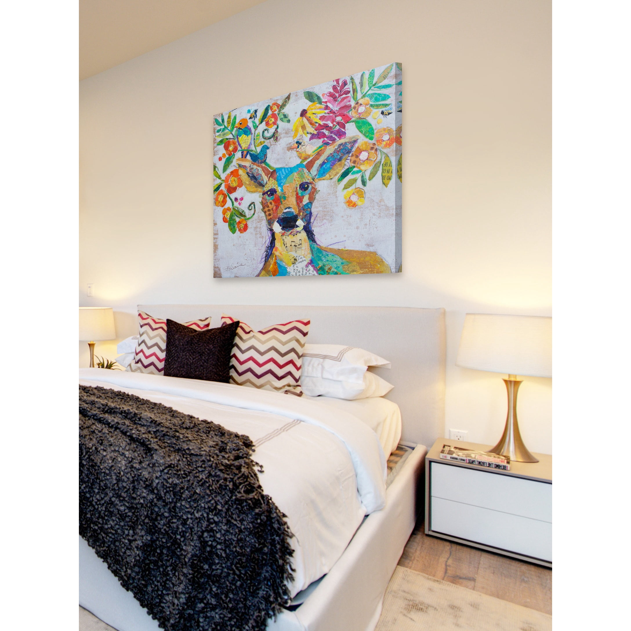 "Melody of Nature" Painting Print on Wrapped Canvas
