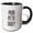 Black/White, variant on 3drose, Proud Pittie Daddy, 11oz Two-tone Red Mug