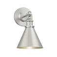 thumbnail image 3 of Glenn 1-Light Adjustable Wall Sconce in Satin Nickel, 3 of 5