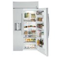 thumbnail image 2 of GE Profile PSB42YSKSS 24 Cu. Ft. Stainless Built-In Side-by-Side Refrigerator, 2 of 7