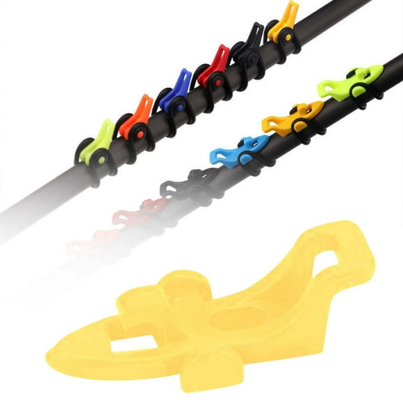 TIELUTT Fishing Rod Hook Holder Fish Hook Holder Fish Holder with 3 Sizes Rubber Ring Fish Hook Holder Quick Mount E Rigs for Dabbing Practice Casting Plugs Surf Hooks Fresh Water Tackle Clip on Weigh