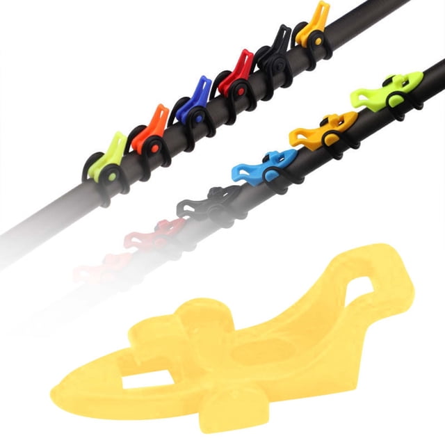 Hearth & Gear Fishing Rod Hook Holder Fish Hook Holder Fish Holder With 3 Sizes Rubber Ring Fish Hook Holder Quick Mount Holder Tip up Rig Ice Flag Replacement Strait over Tackle Saltwater Tackle