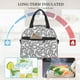 thumbnail image 4 of Fotbe Snake Bolsa de Almuerzo con Estampado, Lonchera Aislada, Contenedores de Comida Reutilizables Tipo Cooler a Prueba de Fugas, 4 of 7