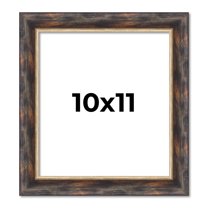 10x11 Frame Gold Real Wood Picture Frame Width 1.5 inches | Interior Frame Depth 0.5 inches |