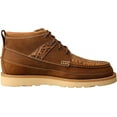 thumbnail image 6 of Men's Twisted X MCA0043 4" Wedge Sole Ankle Boot Distressed Saddle/Cognac Full Grain Leather, 6 of 6