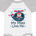 thumbnail image 4 of Inktastic Mimi Loves Me Grandson Boy Bear Boys Baby Bodysuit, 4 of 5
