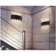thumbnail image 5 of Luz de pared exterior impermeable moderna de 2 piezas, 8 LED para hoteles Bedr, 5 of 5
