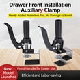 2Pcs Drawer Panel Installation Fixed Clip Woodworking Clamp Detachable ...
