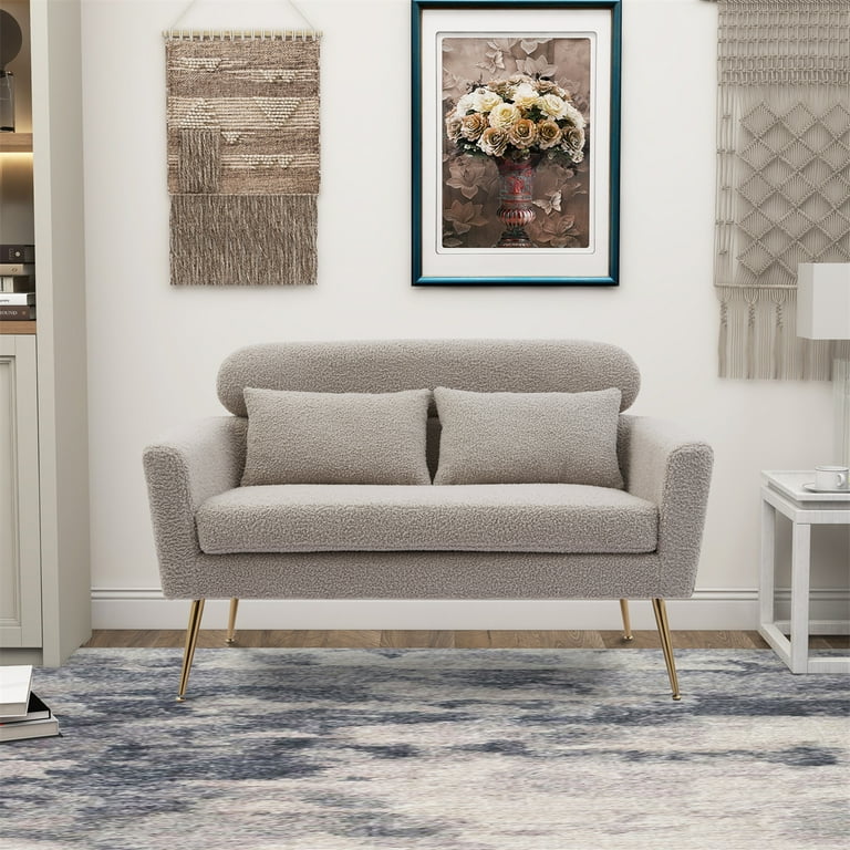 Small loveseat for office deals