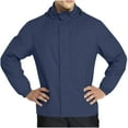 thumbnail image 4 of Lenago Mens Jackets Lightweight Mens Lightweight Rain Jacket Waterproof Windbreaker Packable Rain Coat With Hood For Golf Running Hiking Travel Women's Raincoats Barn Jackets for Women,Size S-3XL, 4 of 9