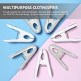 thumbnail image 4 of FONDOTIN 12Pcs Clothes Hanger Clips for Clothes Pegs PP Hold Baby Clothes Daily Life Use, 4 of 8