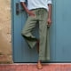 thumbnail image 2 of Pantalones de lino para mujer: pantalones de trabajo de pierna ancha y cintura alta con cordones, estilo informal de negocios con bolsillo para cinturón, estilo liso/estampado, tallas S-XXL., 2 of 8