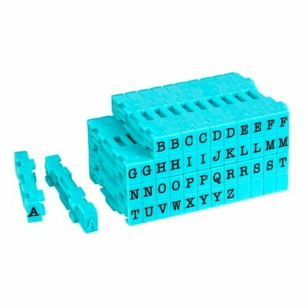 6 Pack: Clickable Uppercase Stamp Set by Recollections