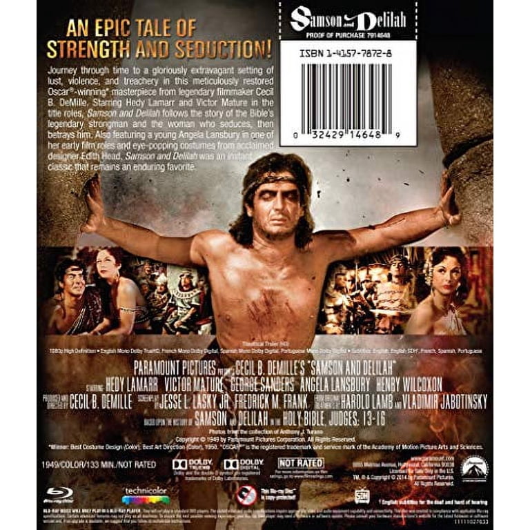 Samson & Delilah [Blu-ray] - Walmart.com