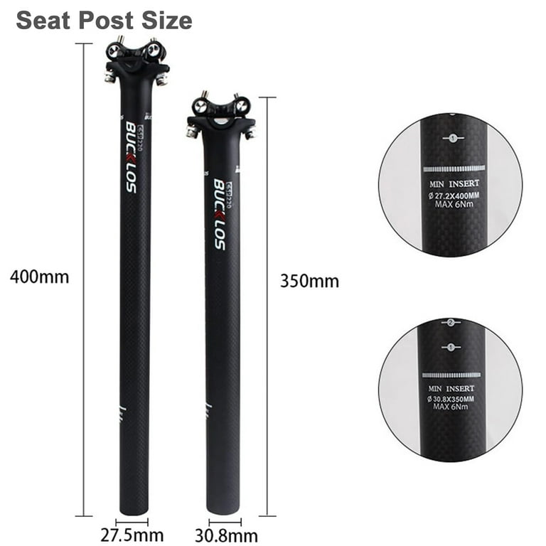 Road bike seatpost size sale