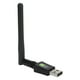 thumbnail image 1 of Receptor adaptador WiFi USB de 600Mbps Sincero tarjeta de red inalámbrica 2,4GHz/5GHz con antena negro, 1 of 10