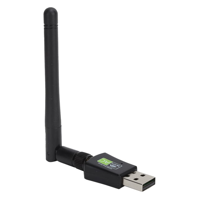 Adaptador Wifi USB, Dongle WiFi USB Plug And Play Para Computadora Portátil Para Windows ANGGREK Antenna Network Card