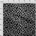 thumbnail image 2 of oneOone Cotton Poplin Twill Black Fabric Giraffe Animal Skin Sewing Craft Projects Fabric Prints By Yard 56 Inch Wide, 2 of 4