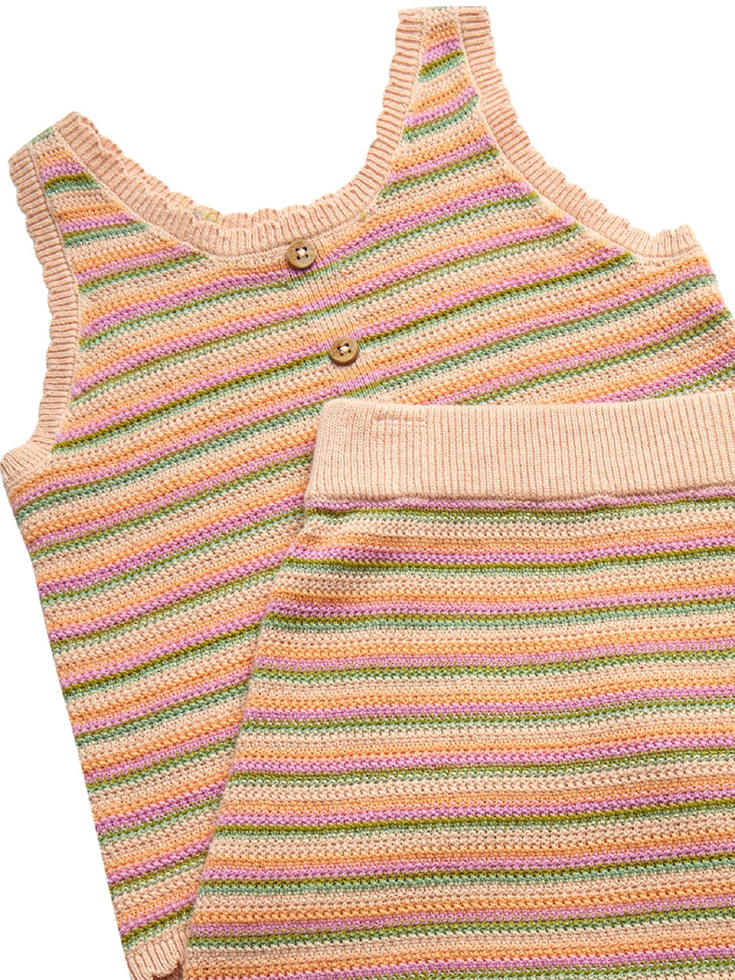 Jessica Simpson Girls' Cotton Crochet Tank Top and Skirt Set, 2-Piece, Sizes 4-12