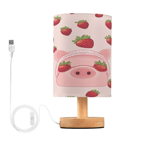 BZSMCE Lamp Modern Piggy Wearing Hood Creative Patter Night Light
