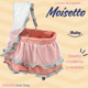 thumbnail image 2 of Moises cuna Camita de juguete con mosquitero para muñeca moisseto 325689 ibaby gris, 2 of 6