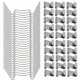 thumbnail image 1 of 100pcs Greenhouse Clamps Compatible Glass, Stainless Steel Greenhouse Window Clamps Glass Panel Fixing Clamps_Special Gift, 1 of 5