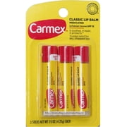 Carmex Classic Medicated Lip Balm, SPF 15, 3 ea (Pack of 3)
