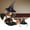 Black 8D3, variant on Staron Halloween Witch Hat under $5! Foldable Cosplay Costume Accessory for Women Party, Black, 13.77in