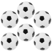 LOLIPPYY 6Pcs Soccer Cupcake Decorations Assorted Colors Portable Lightweight Baking Ornament