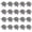 Gray, variant on 20Pcs Golf Shoe Spikes Replacement Cleats Pin Fast Twists Turn Screw Studs Nonslip Golf Shoes Pin Easy to Use