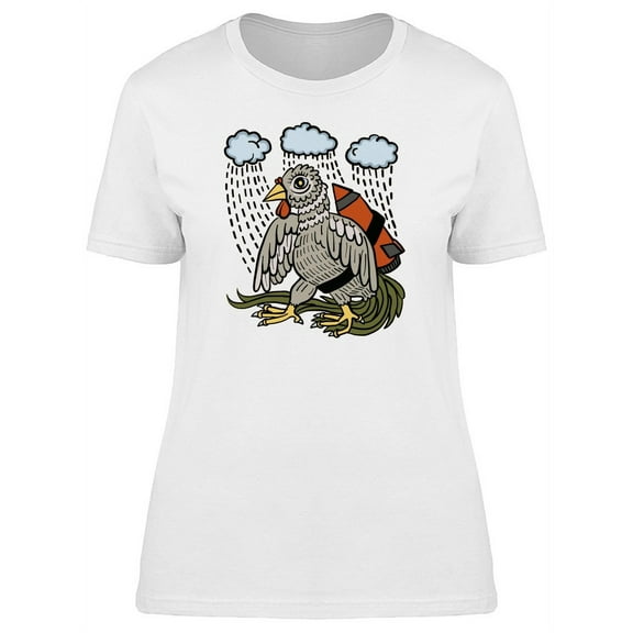 Cool Rooster Ready To Fly Rocket Tee Women's -Image by Shutterstock