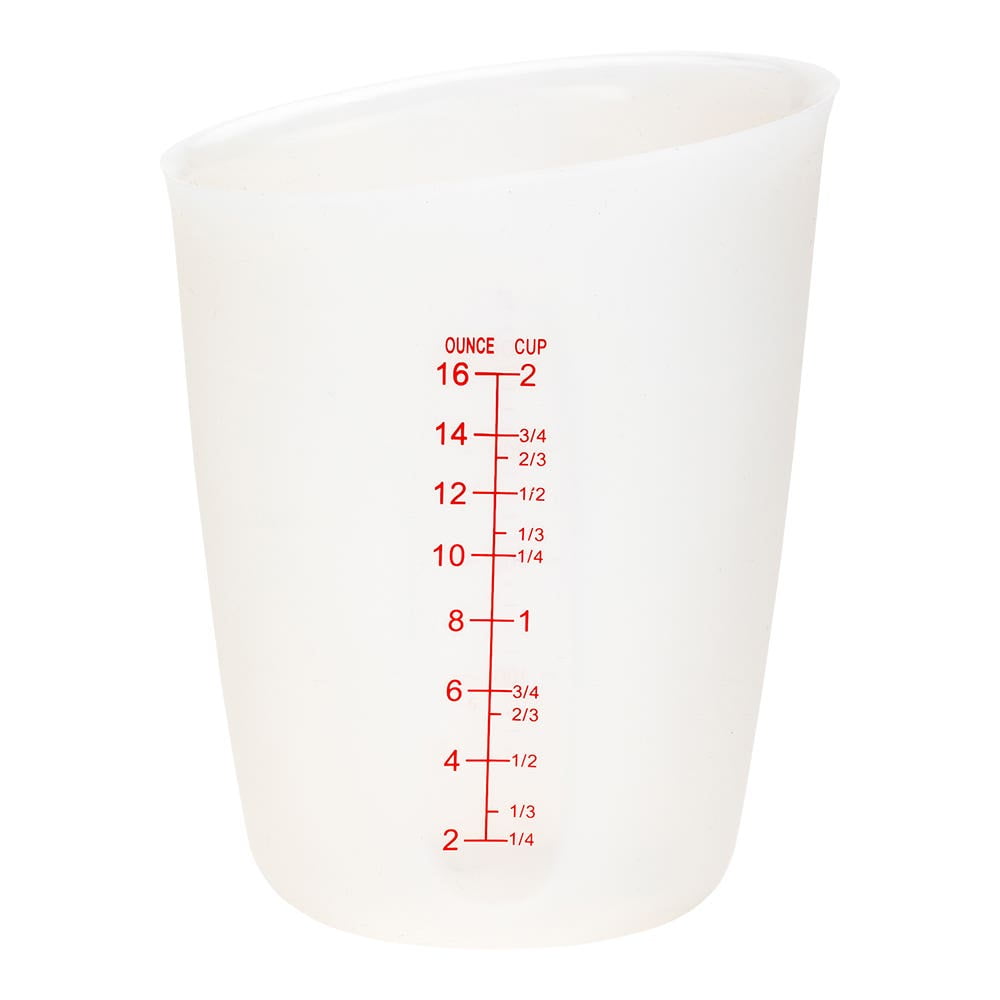 2 Cup Liquid Measuring Cup, Silicone – The Garlic Press, Inc.