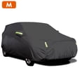 thumbnail image 4 of Housse de Voiture Complète avec Bande Réfléchissante Protection Solaire Anti-Poussière et Imperméable Résistante aux Rayures Universelle m, 4 of 7