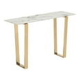 thumbnail image 2 of Atlas Console Table White  Silver, 2 of 8