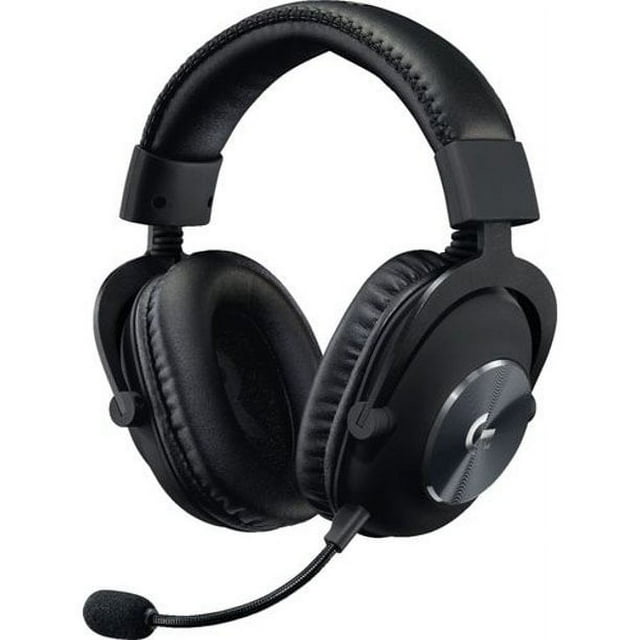 Refurbished Logitech 981-000817 G PRO X Wired 7.1 Surround Sound Gaming Headset for Windows, Black