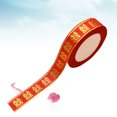 thumbnail image 2 of MasteelfCA Festive Ribbon Wedding Decoration Gift Packaging with Chinese Character Ribbon(Red), 2 of 8