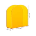 thumbnail image 3 of Estante de almacenamiento de pañuelos transparente de mesa Soporte para servilletas de acrílico con forma de escritorio, 3 of 5