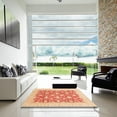 thumbnail image 7 of Ahgly Company Machine Washable Indoor Rectangle Abstract Bright Orange Area Rugs, 7' x 10', 7 of 7