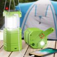 thumbnail image 1 of Linterna de Camping Mesqool Eléctrica LED Solar con Manivela y Batería de 3000mAh, 1 of 7