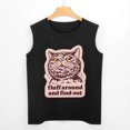 thumbnail image 3 of Fluff Around And Find Out Men'S Muscle T-Shirt, Sleeveless, Muscle Tank Tee Top 2XL, 3 of 7