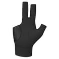 thumbnail image 3 of yotijar 3 Fingers Billiard Glove for Men Lightweight Nonslip Mitts Snooker Cue Glove Black and Right, 3 of 8