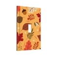 thumbnail image 2 of ZICANCN Outlet Covers Wall Plate, Forest Cartoon Leaves Light Switch Cover Decorative, Duplex Toggle Combo 1-Gang, 2 of 9