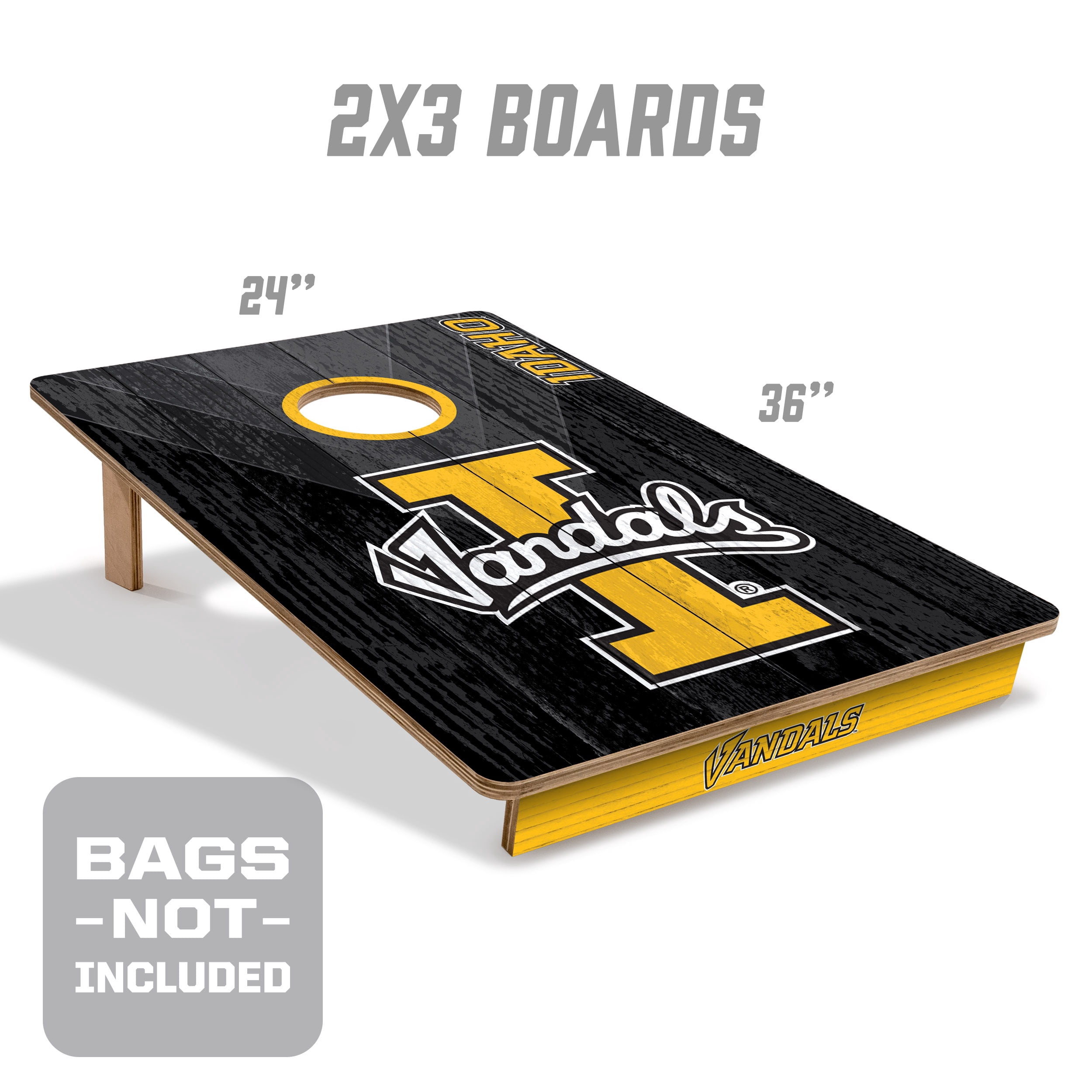 YouTheFan NCAA Idaho Vandals 2' x 3' Cornhole Game No Bags