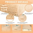 thumbnail image 3 of Jaritto Bathroom Non-slip Mat Bath Mat Chenille Microfiber Floor Rug Soft Machine Washable Absorbent for Shower Toilet 40 x 60 cm /16"x24"(Beige), 3 of 7