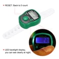 thumbnail image 4 of Finger Tally Counter 0-99999 5 Digital LED Display for Sports Counting, Green, 4 of 5