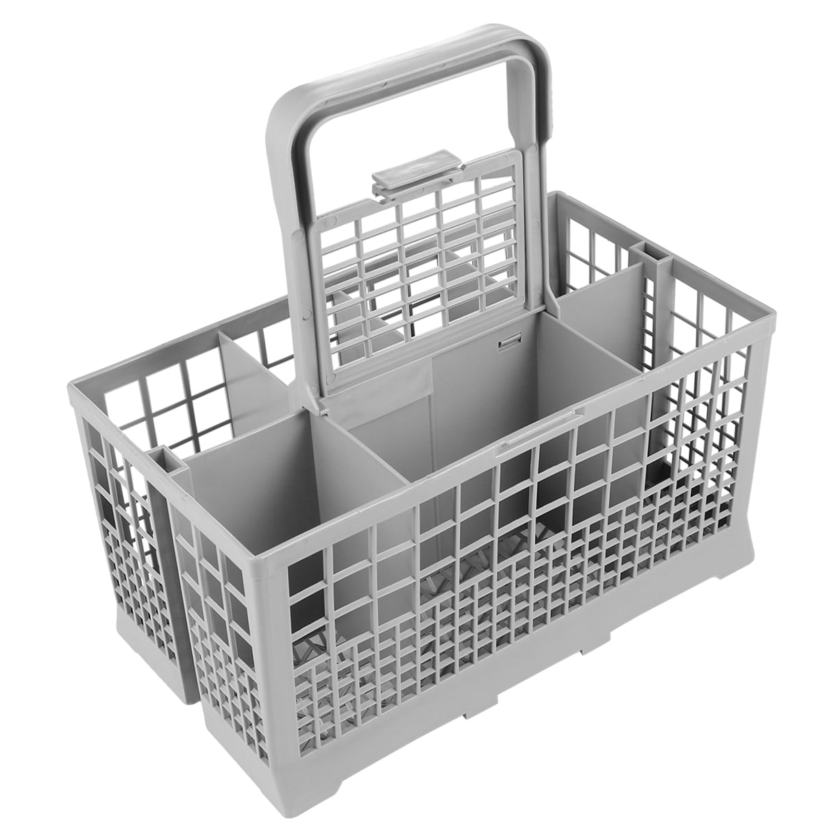 TOYMYTOY Tableware Storage Rack for Kitchen Dishes Grey Plastic 1Pcs