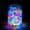 Multicolor#1825, variant on Luminous Sea Figurines Glowing Decorative Stones, Multicolor Plastic Seashell and Sea Star Vase Fillers for Fish Tanks, Gardens, Party Centerpieces and Beach Theme Decor