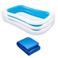 thumbnail image 1 of Alberca Familiar Intex Rectangular 262x175x56cm + Tapete Protector, 1 of 6