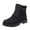 Black, variant on Women Work Boots Waterproof Hiking Outdoor Lightweight Boots For Women Construction Comfortable Barefoot Shoes Women